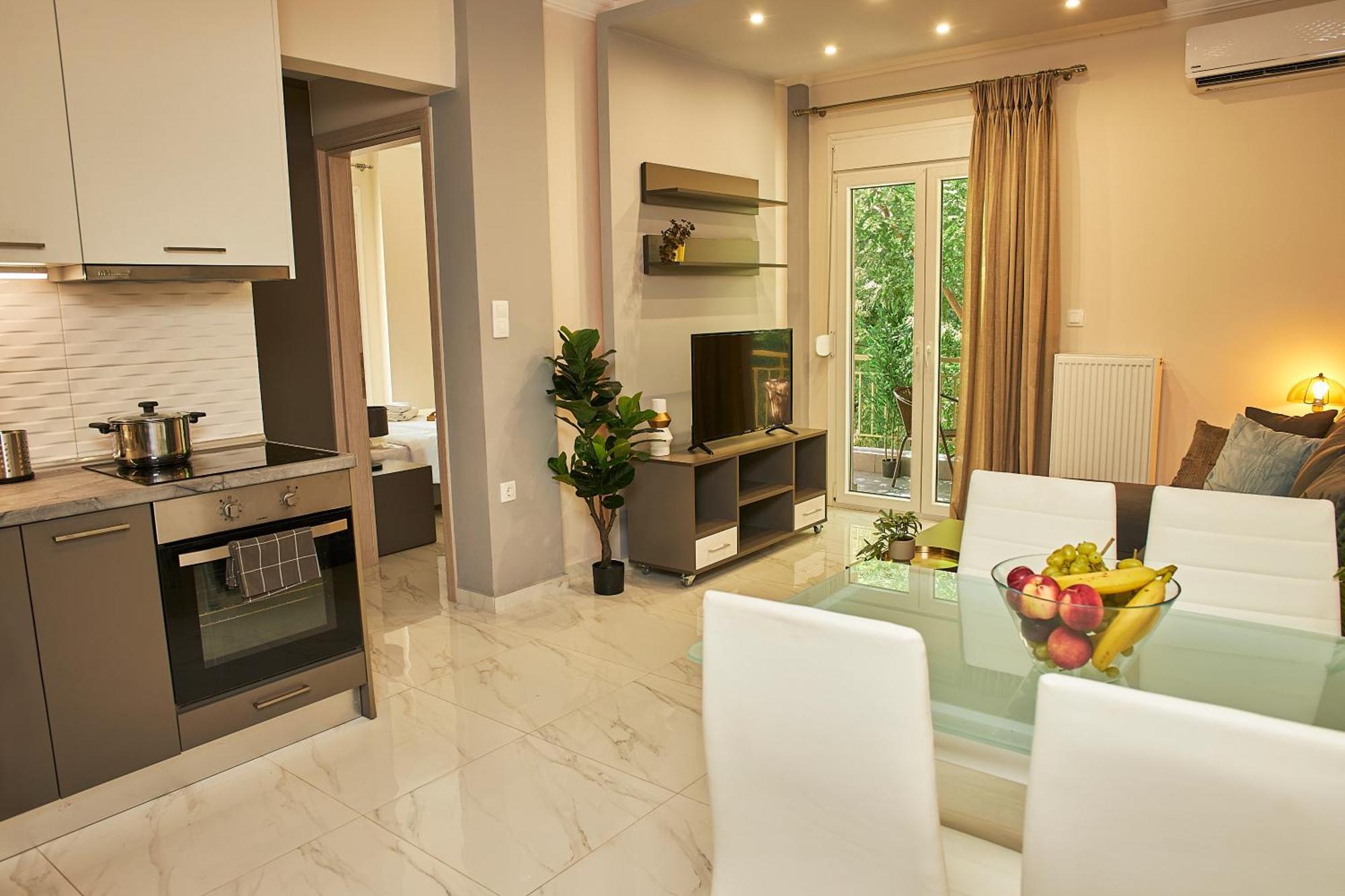 Marble Shine Apartment Near The City Center By Binobi! Tesalonika Bagian luar foto
